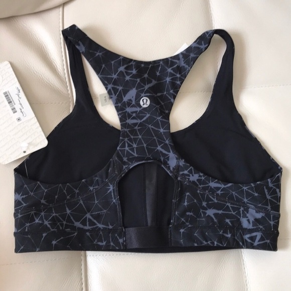 NWT LULULEMON WATER TOP SPEED BRA - - Size 4 - Picture 5 of 8